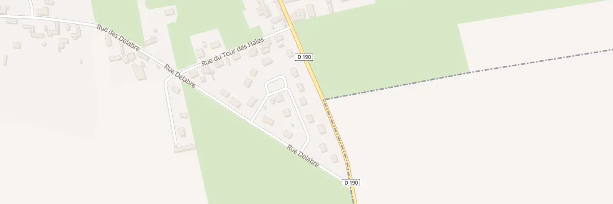 Plan du 10 Rue des Aubepines à Buigny-lès-Gamaches