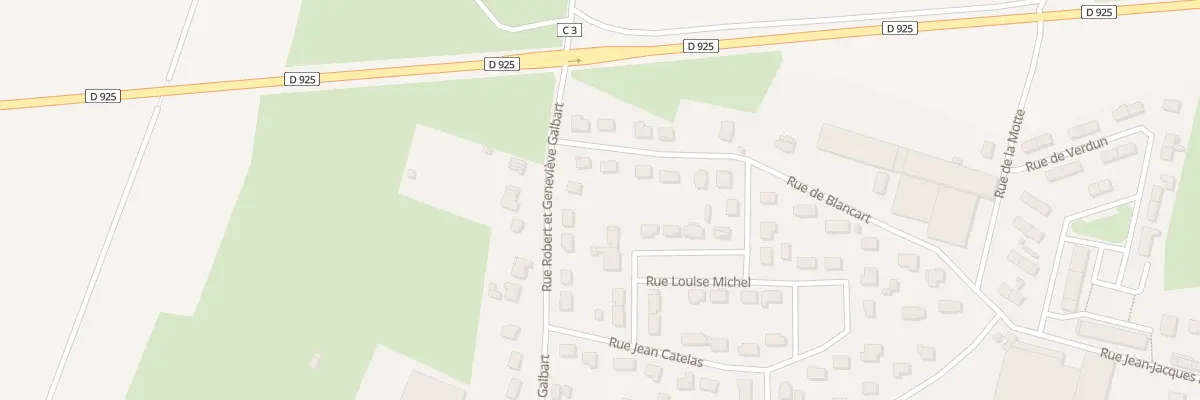 Plan du 60 Rue Genevieve Gabart à Fressenneville