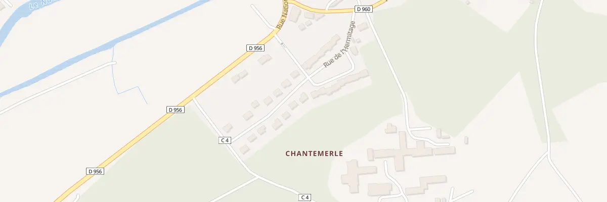 Plan du 19 Rue de l’Hermitage à Valençay