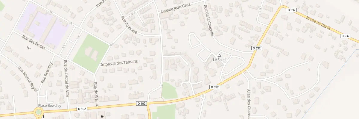 Plan du 80 Rue de l’Authie à Fort-Mahon-Plage