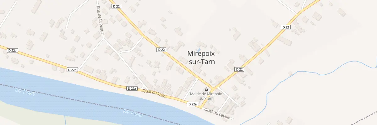Plan du 98 Rte de Layrac à Mirepoix-sur-Tarn