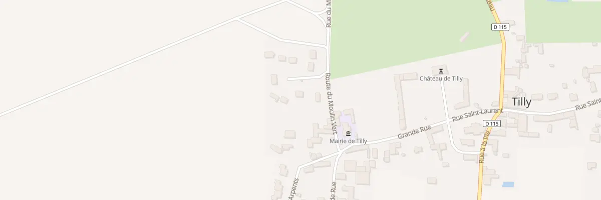 Plan du 1 Rue de la Mare Mitee à Tilly