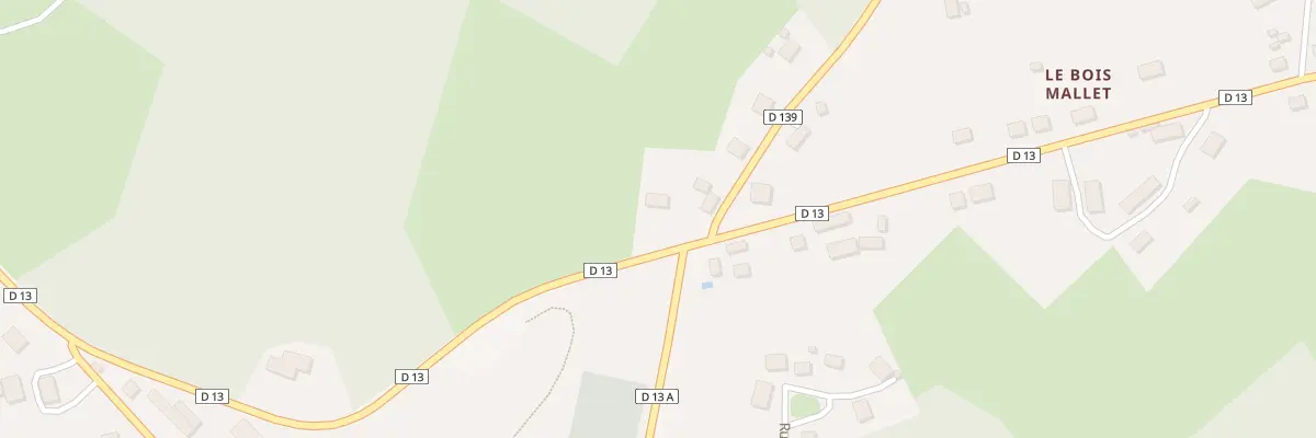 Plan du 2 Rte de Saint-léonard à Champnétery