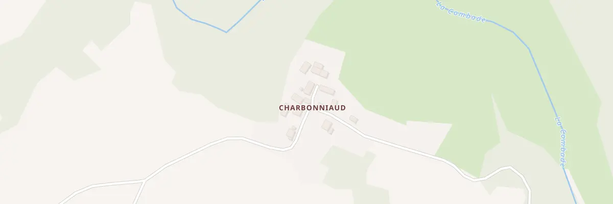Plan du 5086 Charbonniaud à Roziers-Saint-Georges