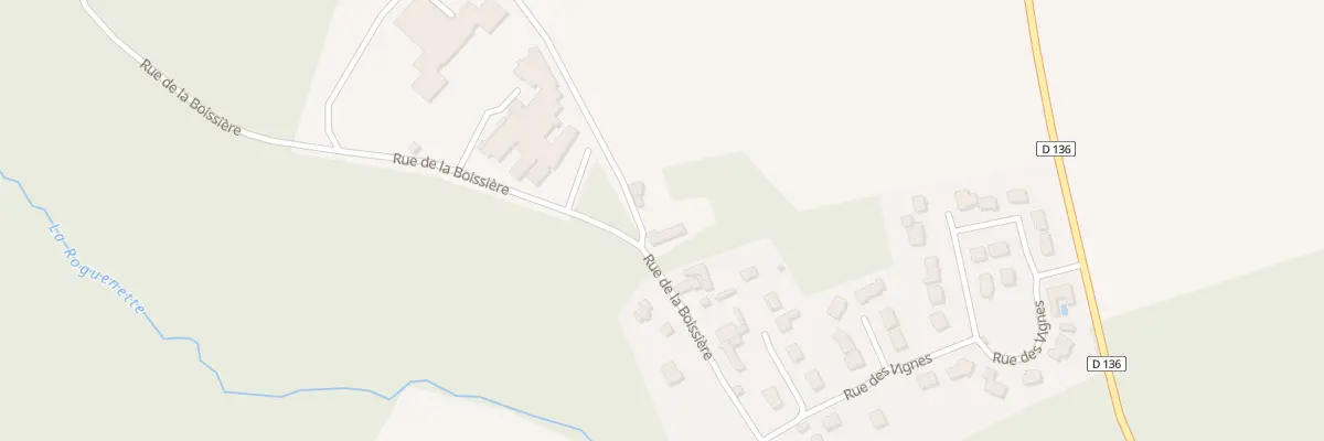 Plan du 18 Rue de la Boissière à Nogent-le-Phaye