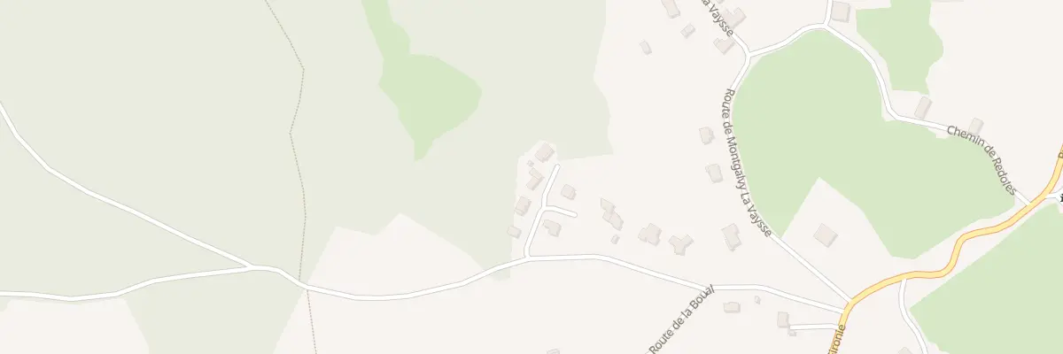 Plan du 255 Lot de la Combe Brunet à Turenne