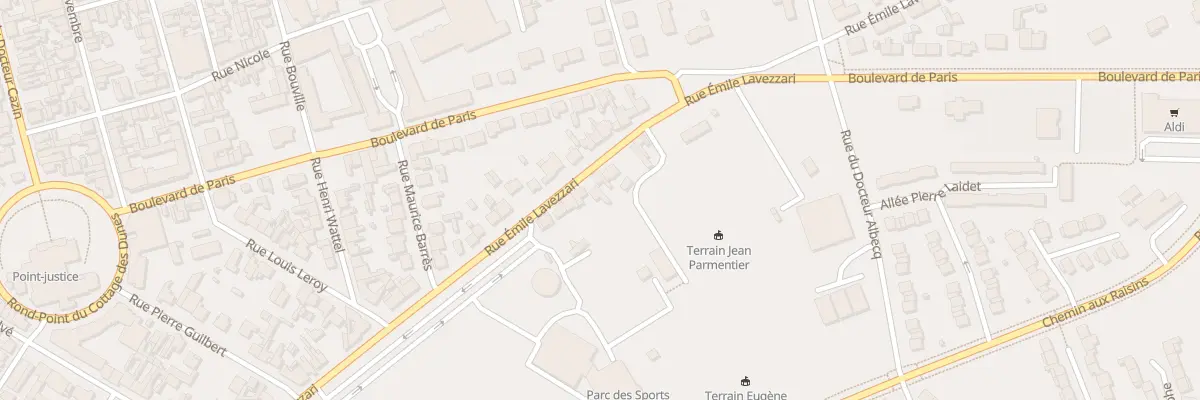 Plan du 95 Rue Emile Lavezzari à Berck