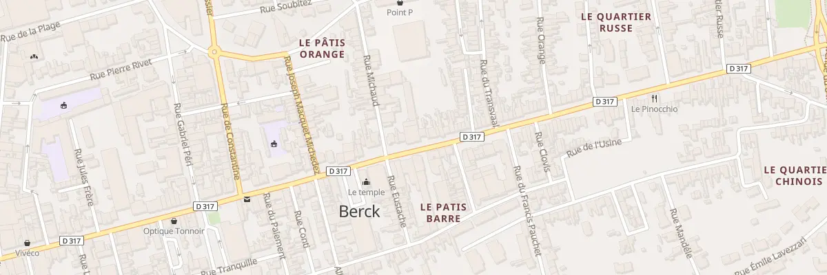 Plan du 111 Rue de l’Impératrice à Berck