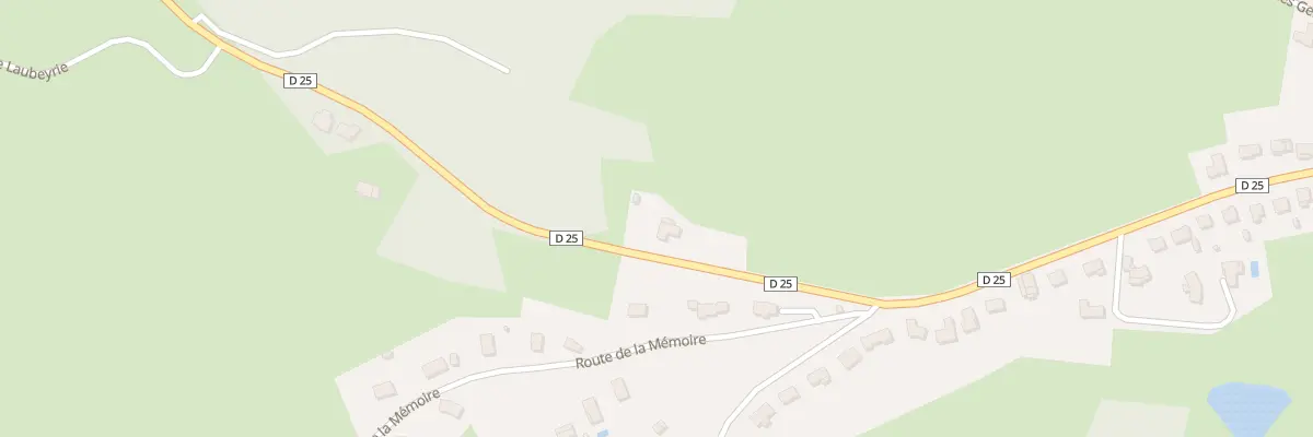 Plan du 2 Rte De Travassac à Sainte-Féréole
