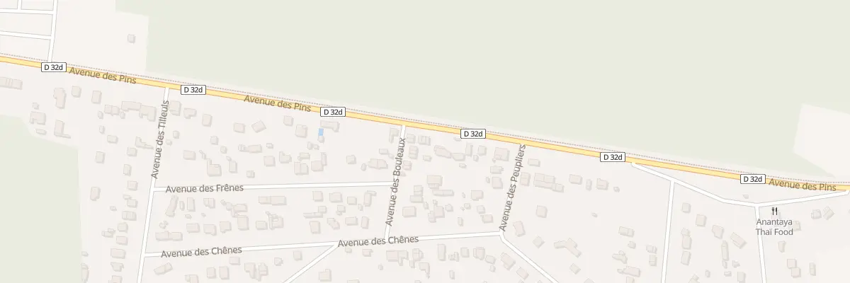 Plan du 65B Av des Pins à Quend