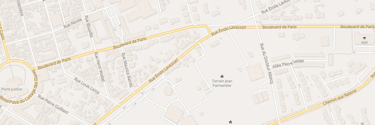 Plan du 93 Rue Emile Lavezzari à Berck