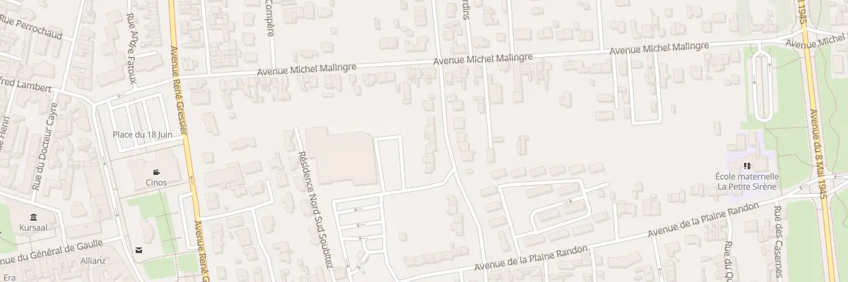 Plan du 15 Rue Mal de Lattre de Tassigny à Berck