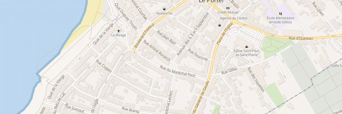 Plan du 5 Bd du 4 8 9 Septembre au Portel
