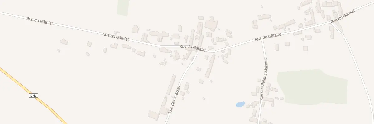 Plan du 2 Rue des Acacias à La Vernelle