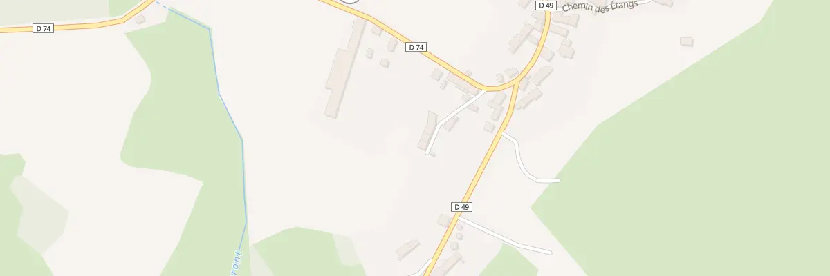 Plan du 3 Imp de la Couture à Lizières