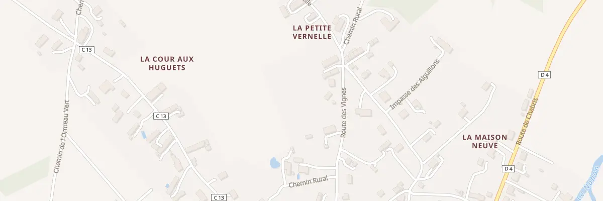 Plan du 16 Rte des Vignes à Valençay