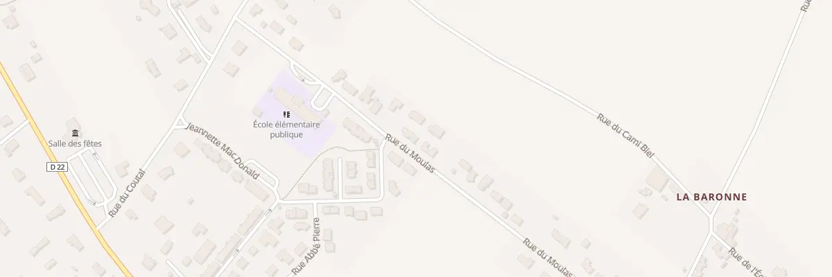 Plan du 88B Rue du Moulas à Mirepoix-sur-Tarn