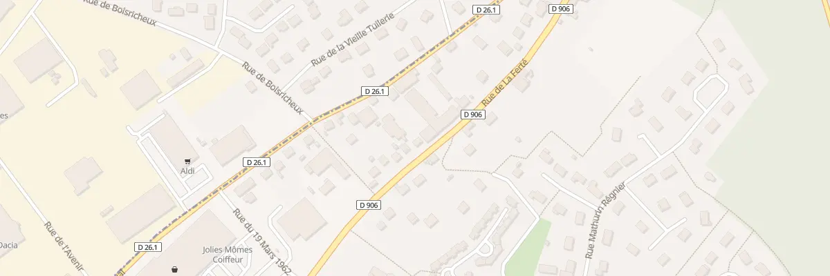 Plan du 62 Rue de la Ferté à Maintenon