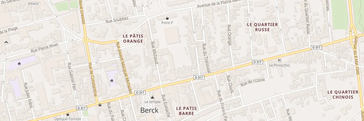 Plan du 121 Rue de l’Impératrice à Berck
