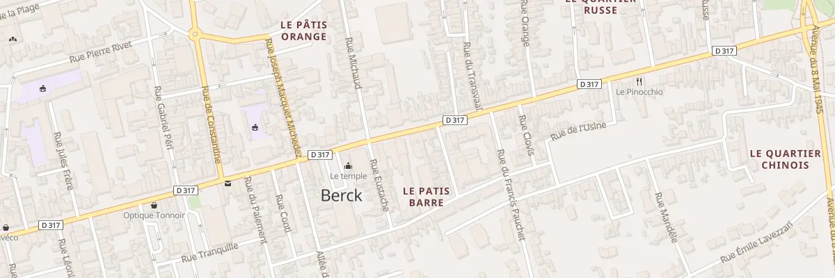 Plan du 126 Rue de l’Impératrice à Berck