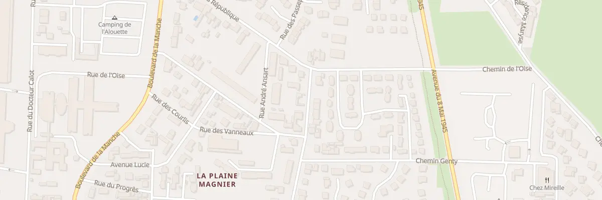 Plan du 127 Rue Mal de Lattre de Tassigny à Berck