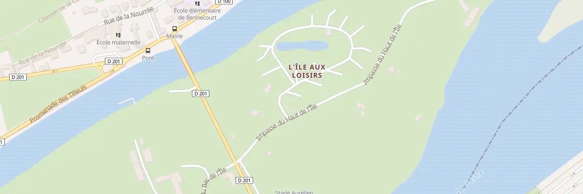 Plan du 67 L’Ile aux Loisirs à Bennecourt