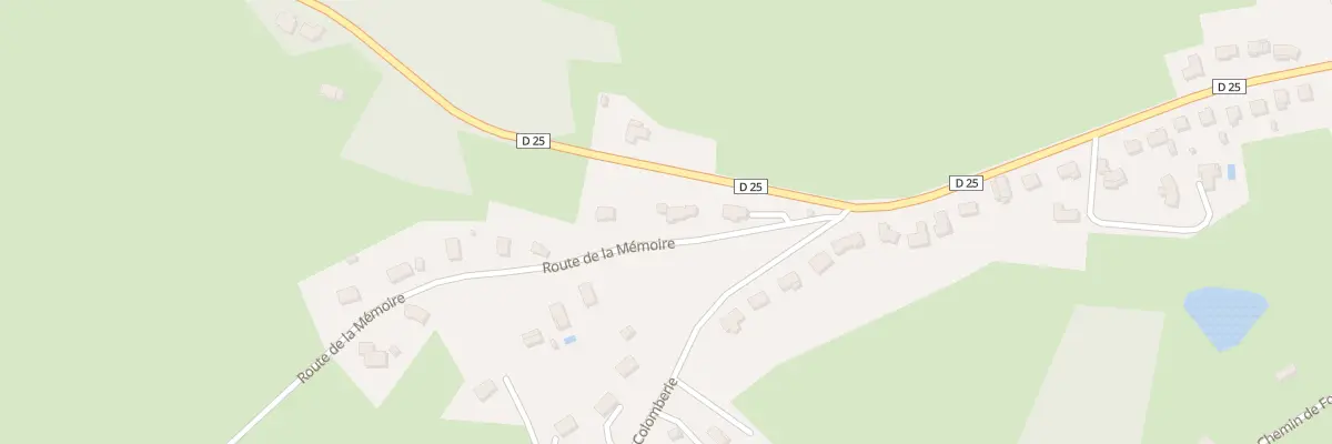 Plan du 4 Rte De La Memoire à Sainte-Féréole