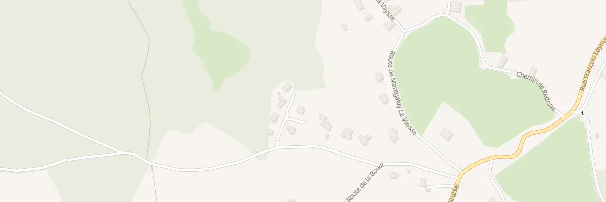 Plan du 260 Lot de la Combe Brunet à Turenne