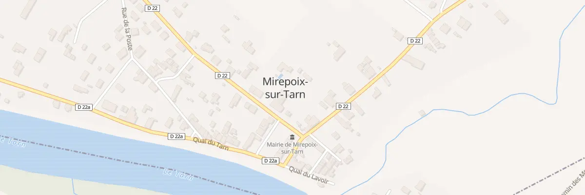 Plan du 65 Rte de Layrac à Mirepoix-sur-Tarn