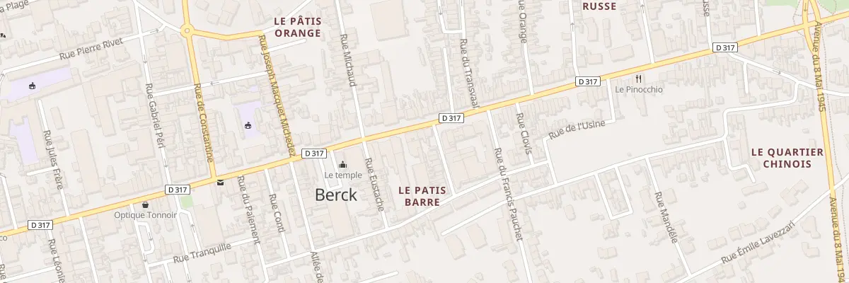 Plan du 128 Rue de l’Impératrice à Berck