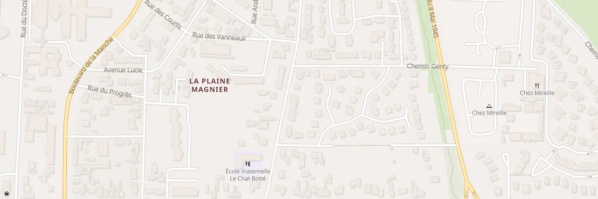 Plan du 102 Rue Mal de Lattre de Tassigny à Berck