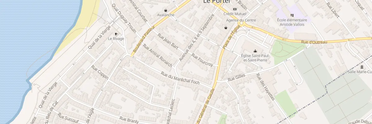 Plan du 8 Bd du 4 8 9 Septembre au Portel