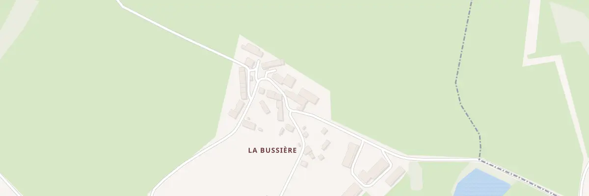 Plan du 8 La Bussiere à Fursac