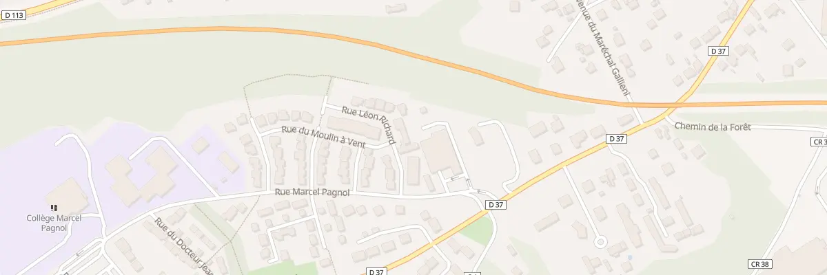 Plan du 8 Rue Leon Richard à Bonnières-sur-Seine