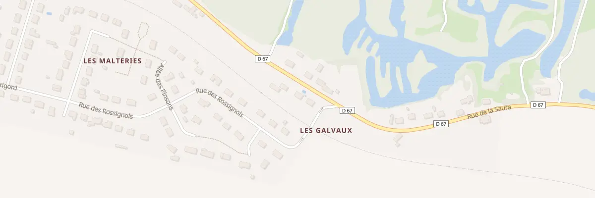 Plan du 44 Rue de la Saura à Niherne