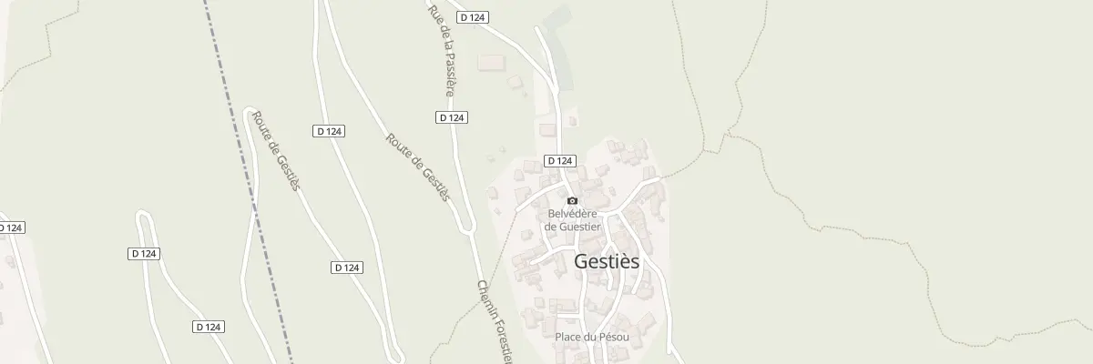 Plan du 67B Village à Gestiès