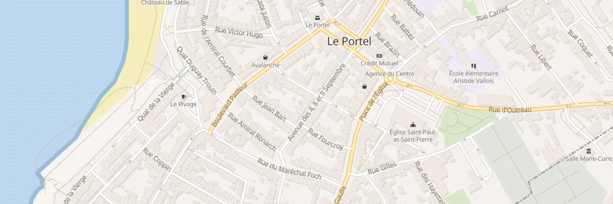Plan du 23 Bd du 4 8 9 Septembre au Portel