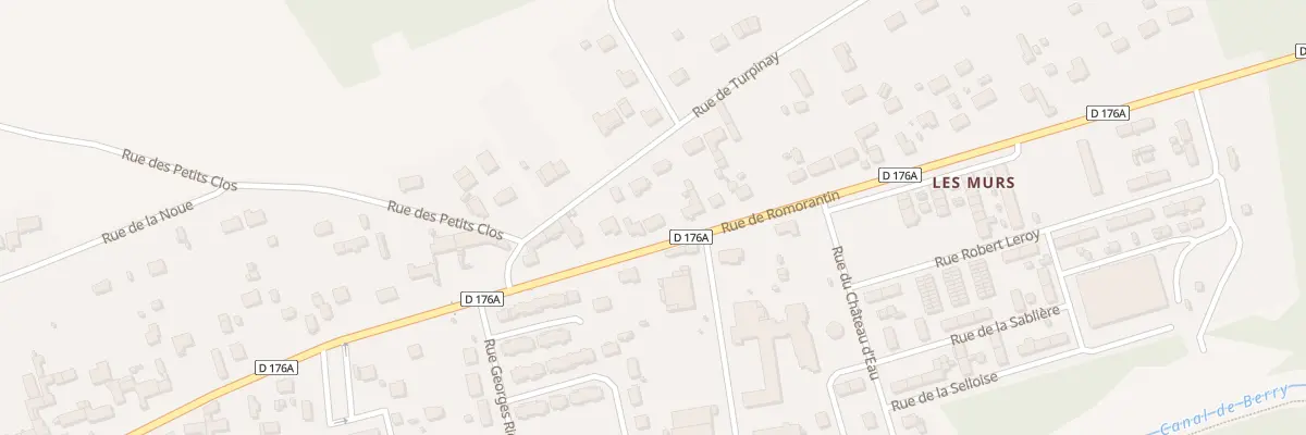Plan du 149 Rue de Romorantin à Selles-sur-Cher