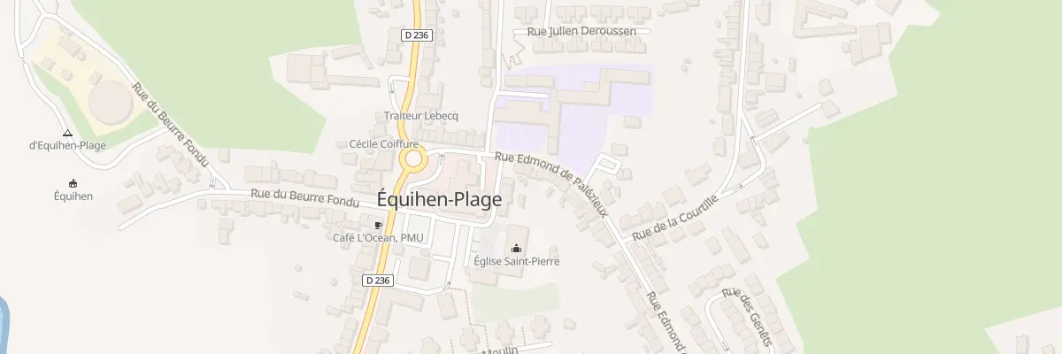 Plan du 4 Rue Edmond de Palezieux à Équihen-Plage