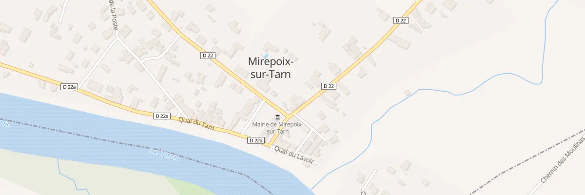Plan du 97 Av du Pont à Mirepoix-sur-Tarn