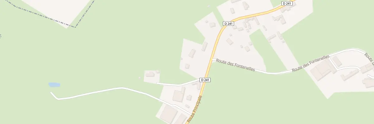Plan du 2 Che du Vrain à Hodeng-Hodenger