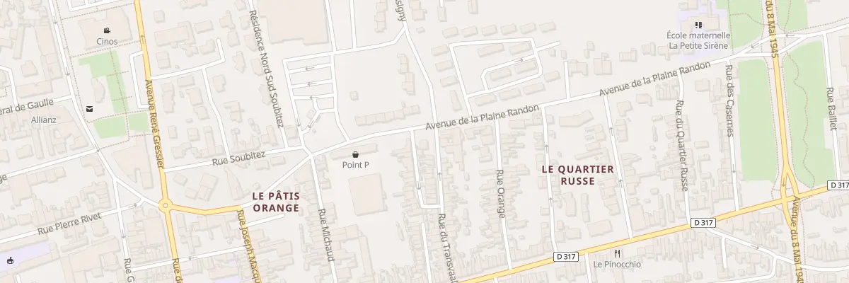 Plan du 37 Rue du Transvaal à Berck