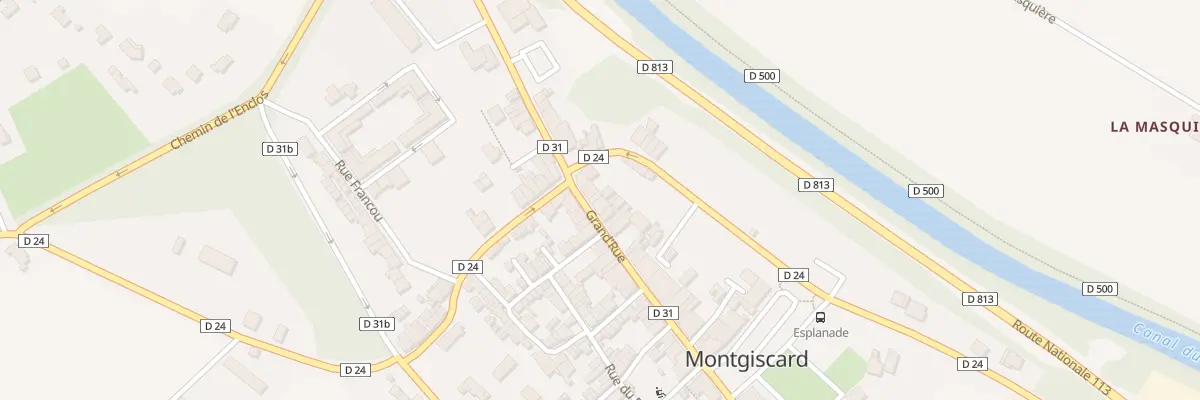 Plan du 36B Gr Grand Rue à Montgiscard