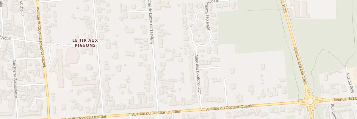 Plan du 58 Rue Mal de Lattre de Tassigny à Berck