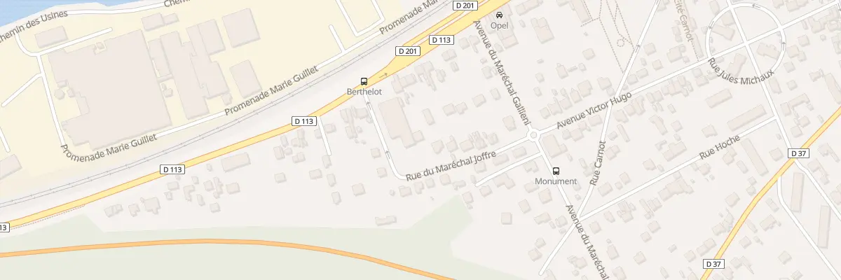Plan du 20 Rue Joffre à Bonnières-sur-Seine