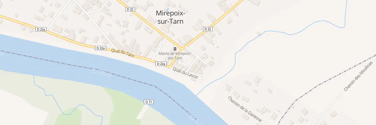 Plan du 41 Quai du Lavoir à Mirepoix-sur-Tarn