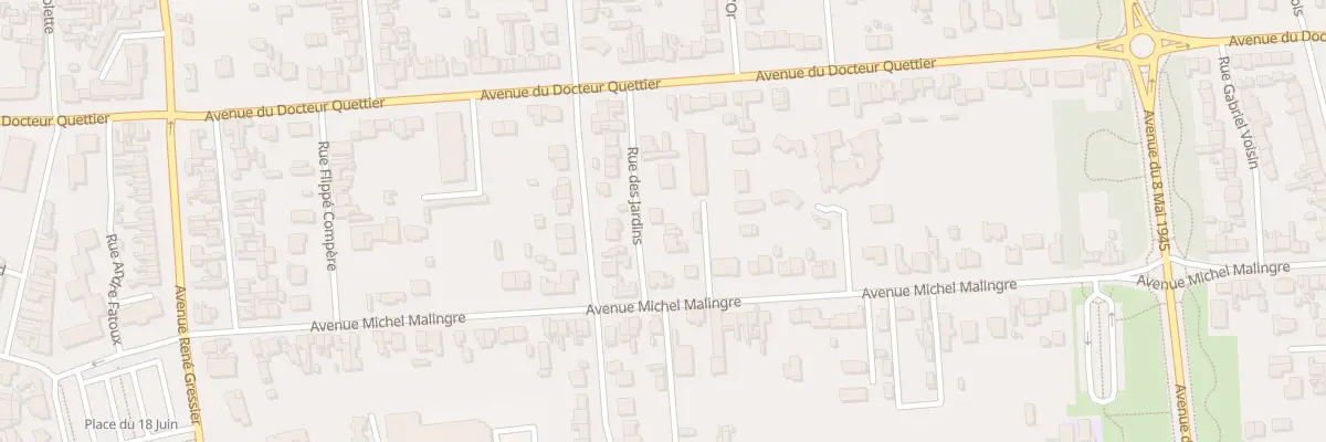 Plan du 4 Rue des Jardins à Berck