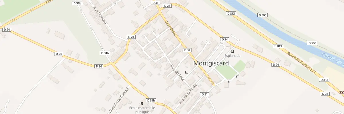 Plan du 7B Rue de la Place à Montgiscard