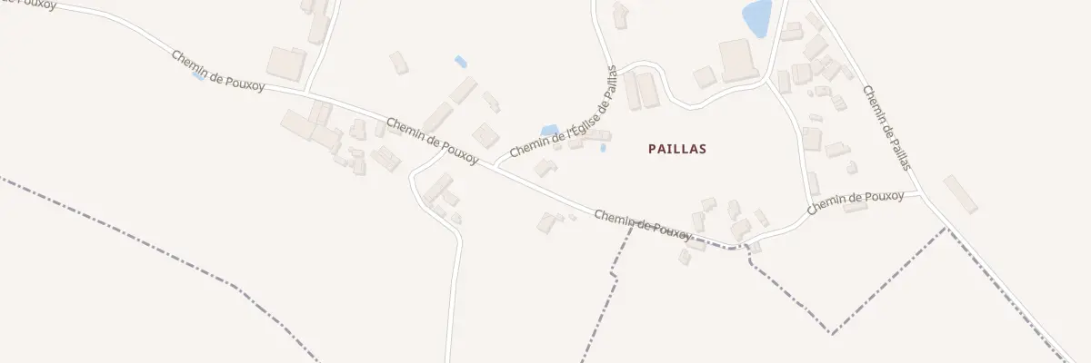 Plan du 421 Che de l’Église de Paillas à Lalbenque