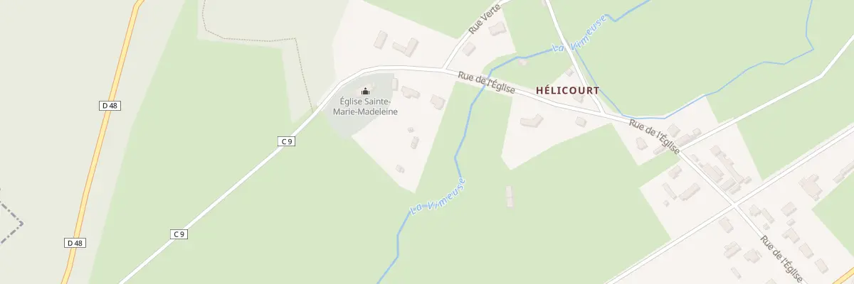 Plan du 29 Rue de l’Eglise à Tilloy-Floriville